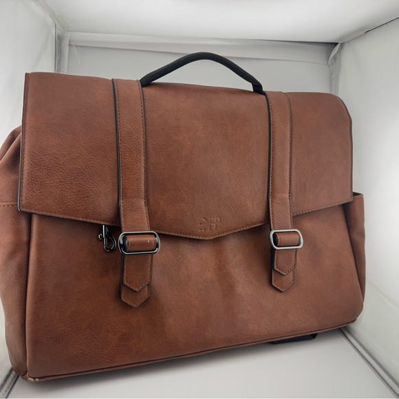 Freshly Picked Crossbody Messenger‎ Bag Cognac - Picture 1 of 12